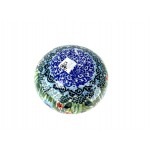188  Bunzlau Kerstbal rond plat U4921 